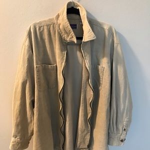 North Crest Corduroy Full Zip Jacket / Corduroy Jacket / vintage 90s / Adult Xl